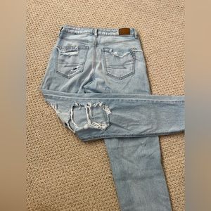 American Eagle Ripped Straight Leg Jeans